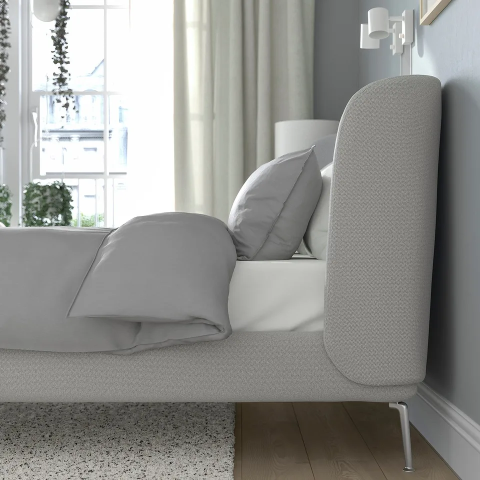 part: TUFJORD upholstered bed frame
