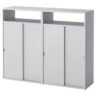 SPIKSMED cabinet combination, light grey, Depth 32 x Height 97 x Width 119 cm