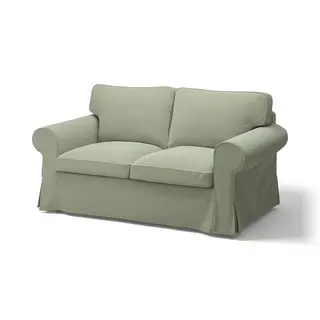 EKTORP cover for 2-seat sofa, Hakebo grey-green