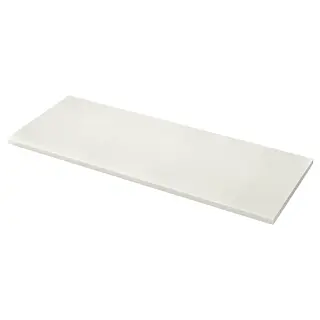 SÄLJAN worktop, white/light grey stone effect/laminate, 246x3.8 cm
