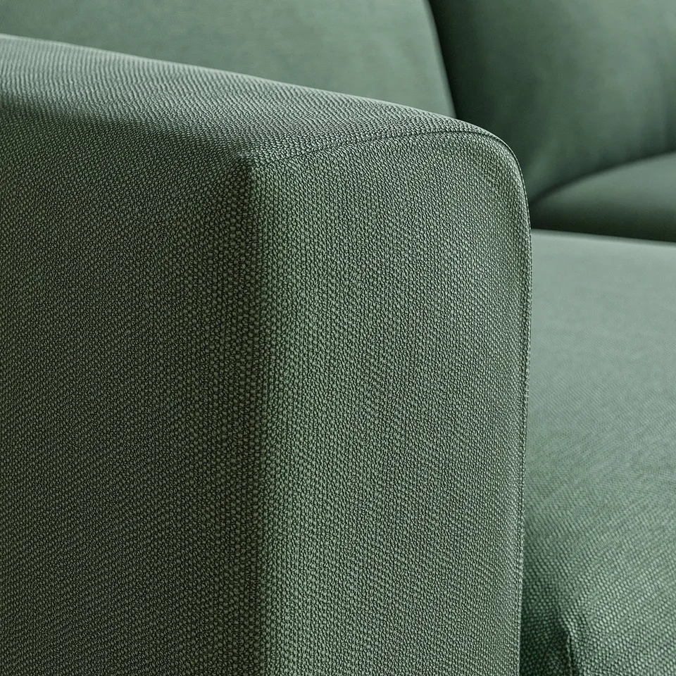 VIMLE 2-seat sofa, Knäbäck grey-green