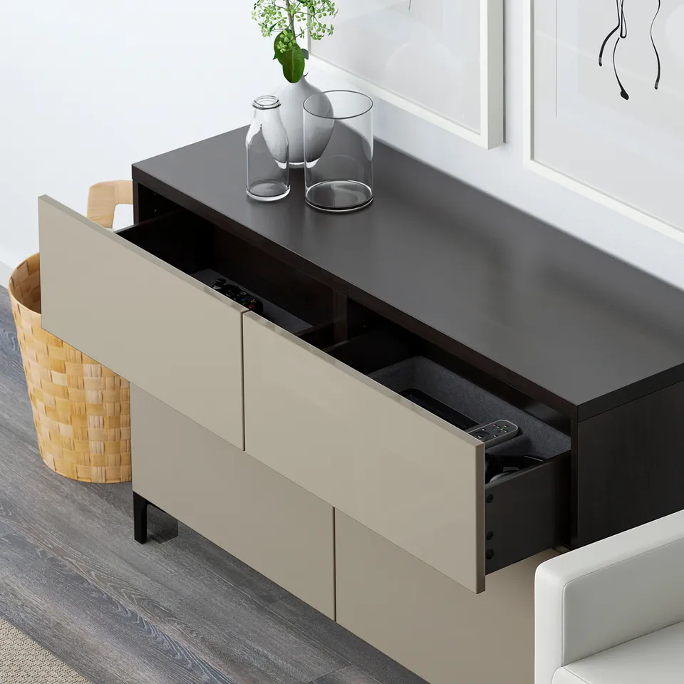 part: BESTÅ storage combination w doors/drawers