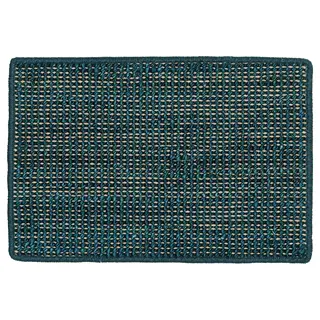 LANDBANA door mat, dark blue, 40x60 cm