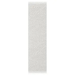 MISTUDDEN door, grey/patterned, 50x195 cm