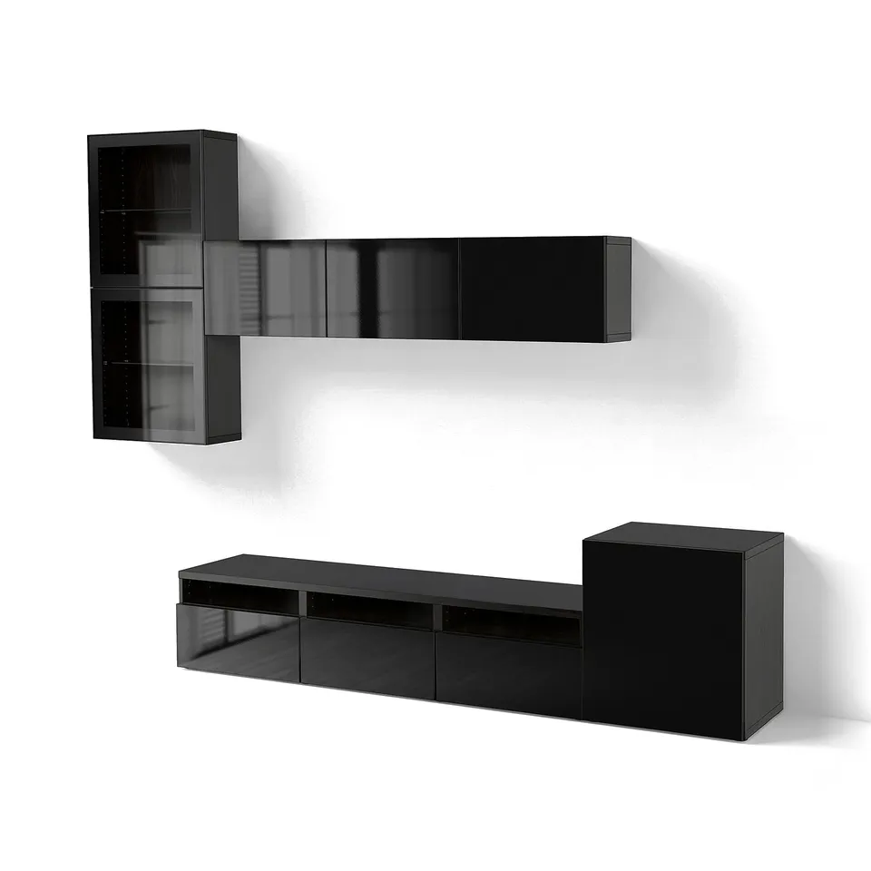 part: BESTÅ TV storage combination/glass doors