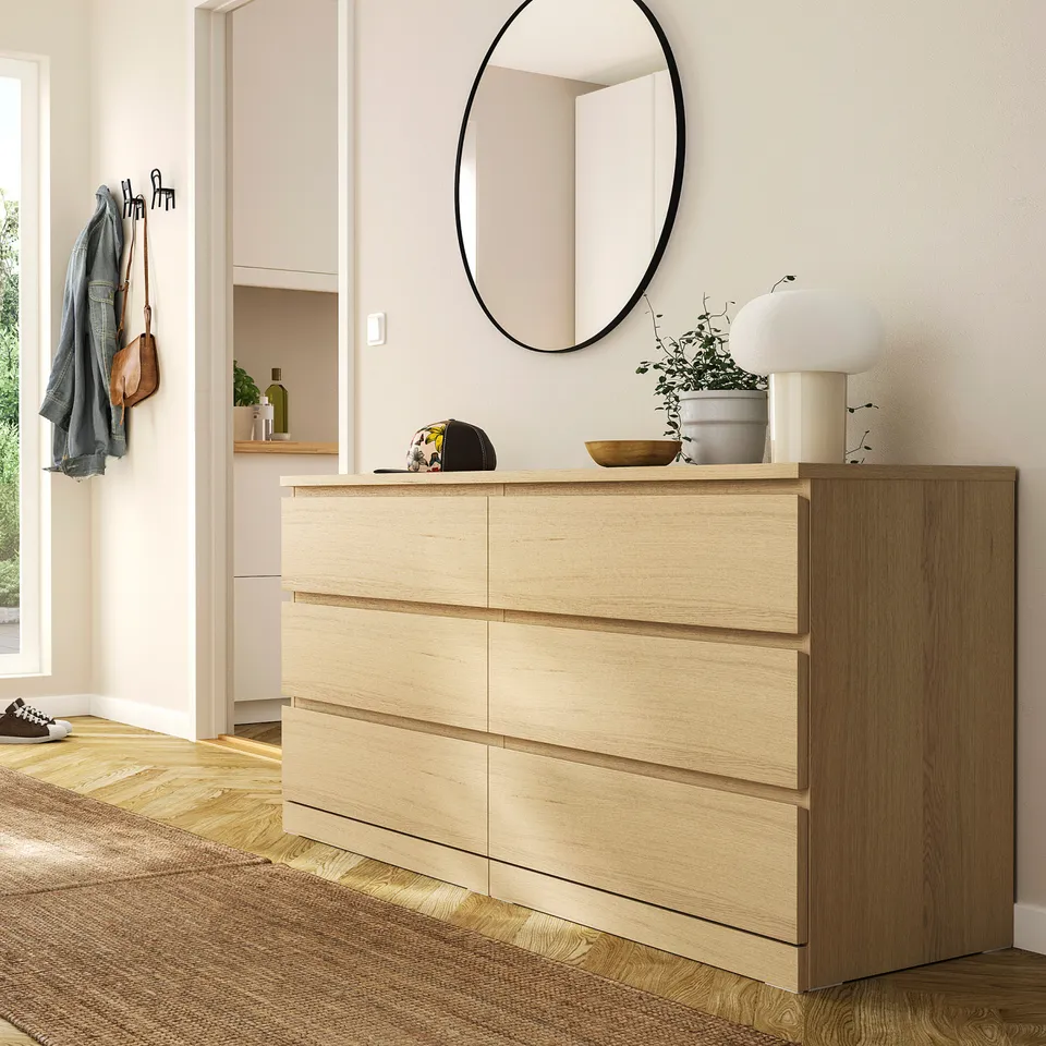 part: MALM chest of 6 drawers