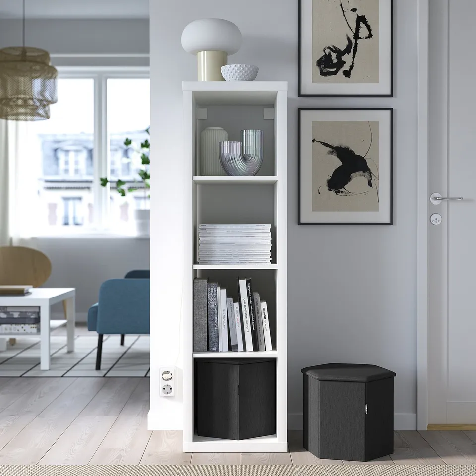 part: KJUGE pouffe with storage