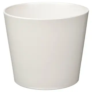 SOJABÖNA plant pot, white, 12 cm