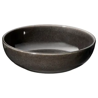GLADELIG oven dish, dark grey, 20 cm
