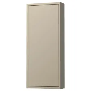 HAVBÄCK wall cabinet with door, beige, 40x15x95 cm
