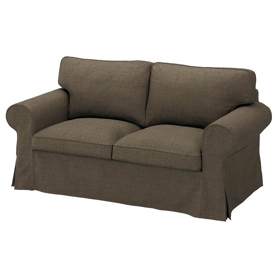 EKTORP 2-seat sofa, Kilanda grey-brown