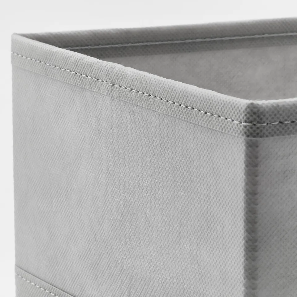 KOSINGEN Box, light grey, 20x38x12 cm