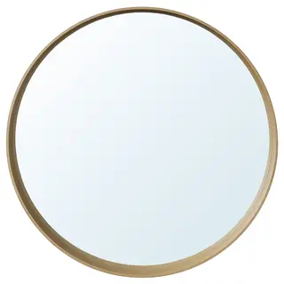 STOCKHOLM mirror, oak veneer, 60 cm