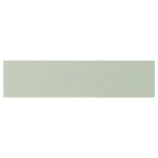 STENSUND drawer front, light green, Width 39.7 x Height 9.7 cm