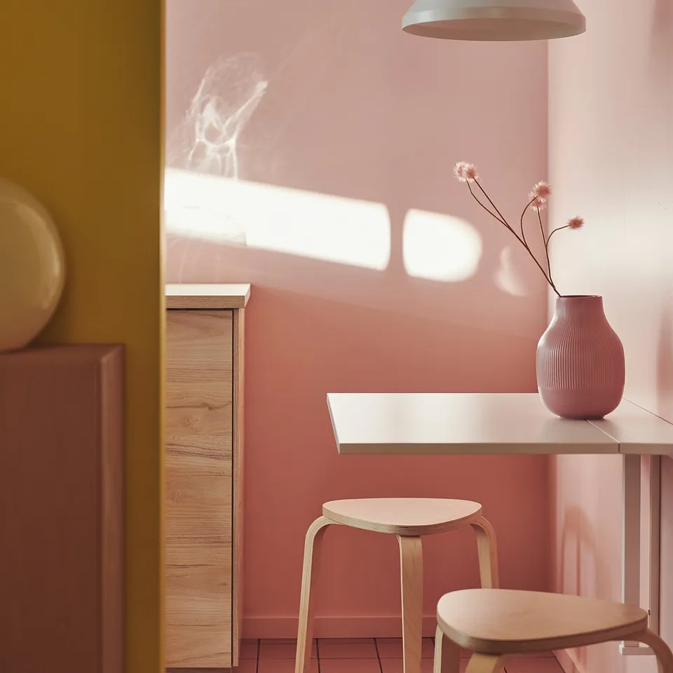part: NORBERG wall-mounted drop-leaf table