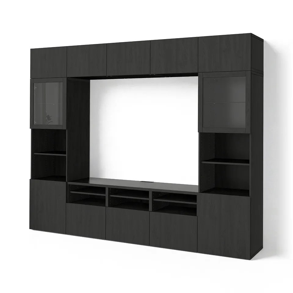 part: BESTÅ TV storage combination/glass doors