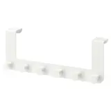 ENUDDEN hanger for door, white, Width 35 x Height 13 cm