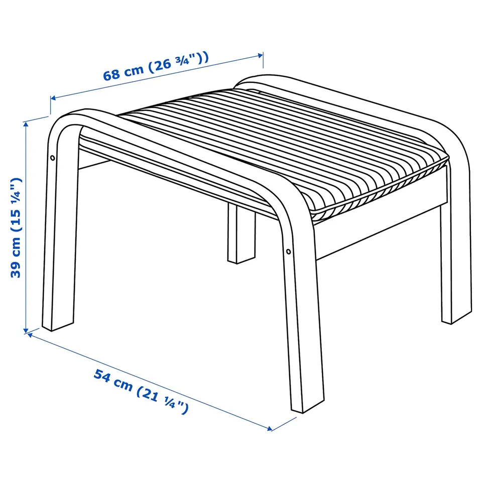 part: POÄNG footstool