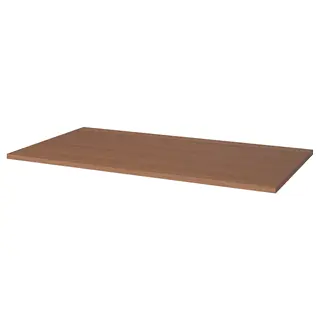 IDÅSEN table top, brown, 160x80 cm