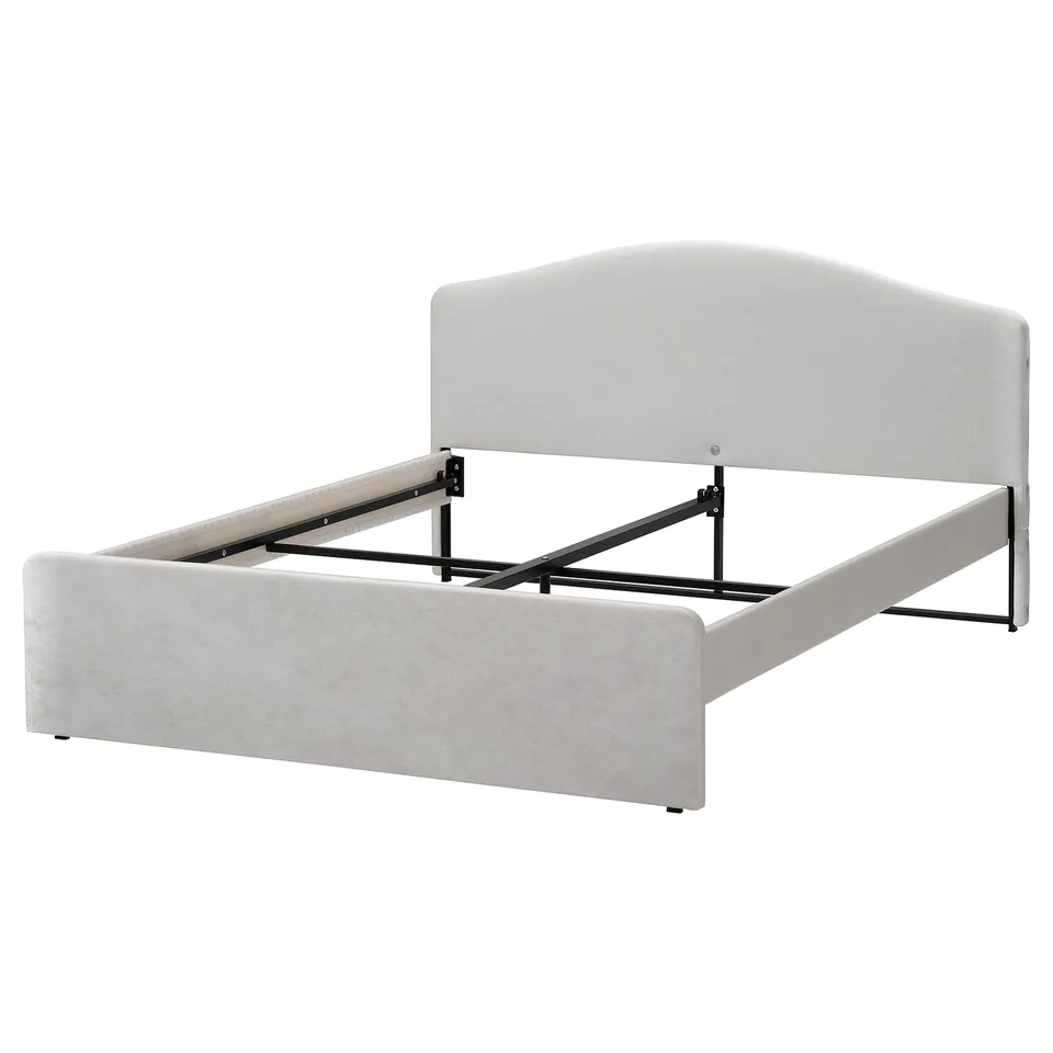 part: RAMNEFJÄLL upholstered bed frame
