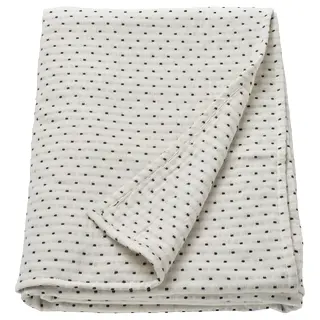 JAKOBSLILJA bedspread, off-white/anthracite, 150x250 cm
