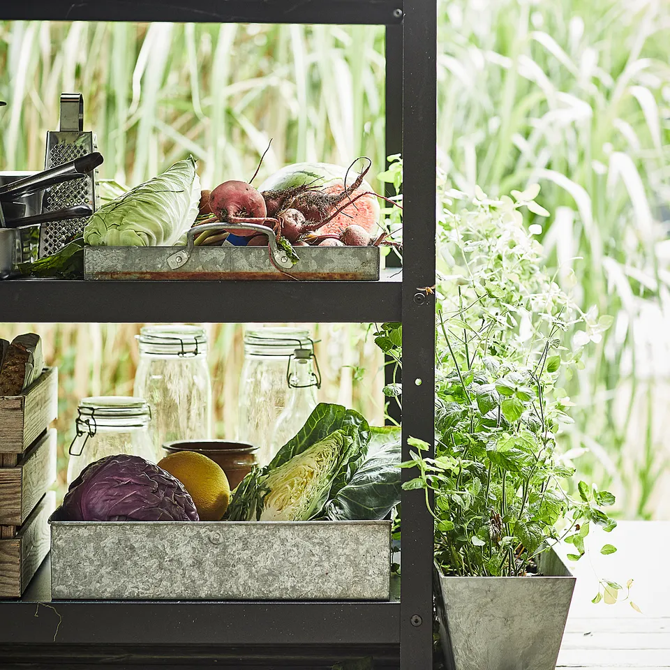 part: GRILLSKÄR kitchen island shelf unit