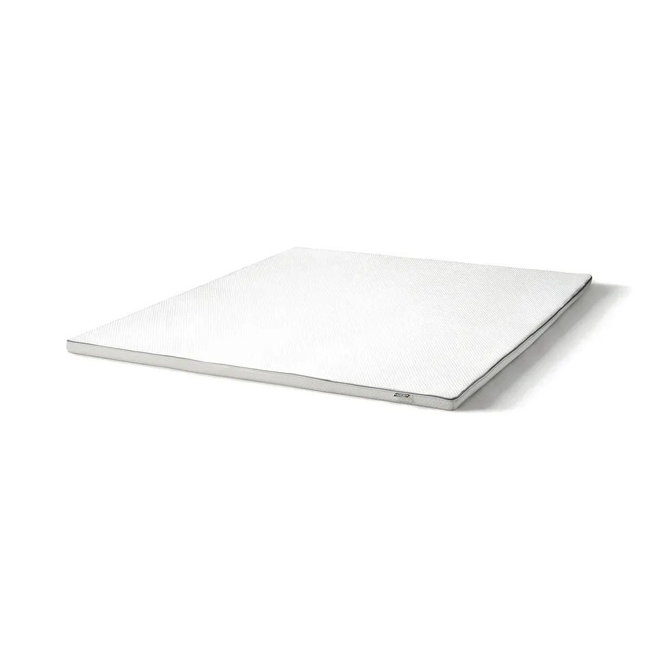 NÄSTABERG Mattress pad, white, 180x200 cm