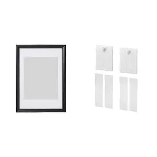 frame + adhesive hook ×2