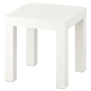 LACK side table, white, 35x35 cm