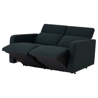 LJUNGBYHED 2 seat sofa w 2 electr recliners, Öreryd dark turquoise, Width 158 x Depth 100 x Height 101 cm
