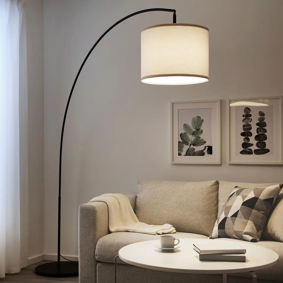 part: SKAFTET floor lamp base, arched