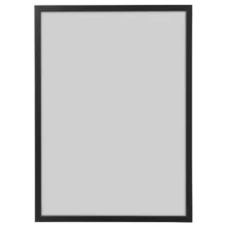 FISKBO frame, black, 50x70 cm