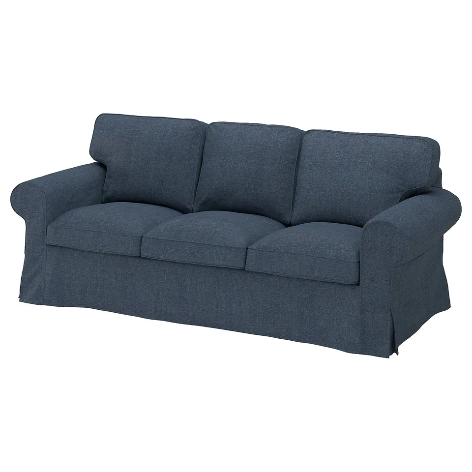 EKTORP 3-seat sofa, Kilanda dark blue