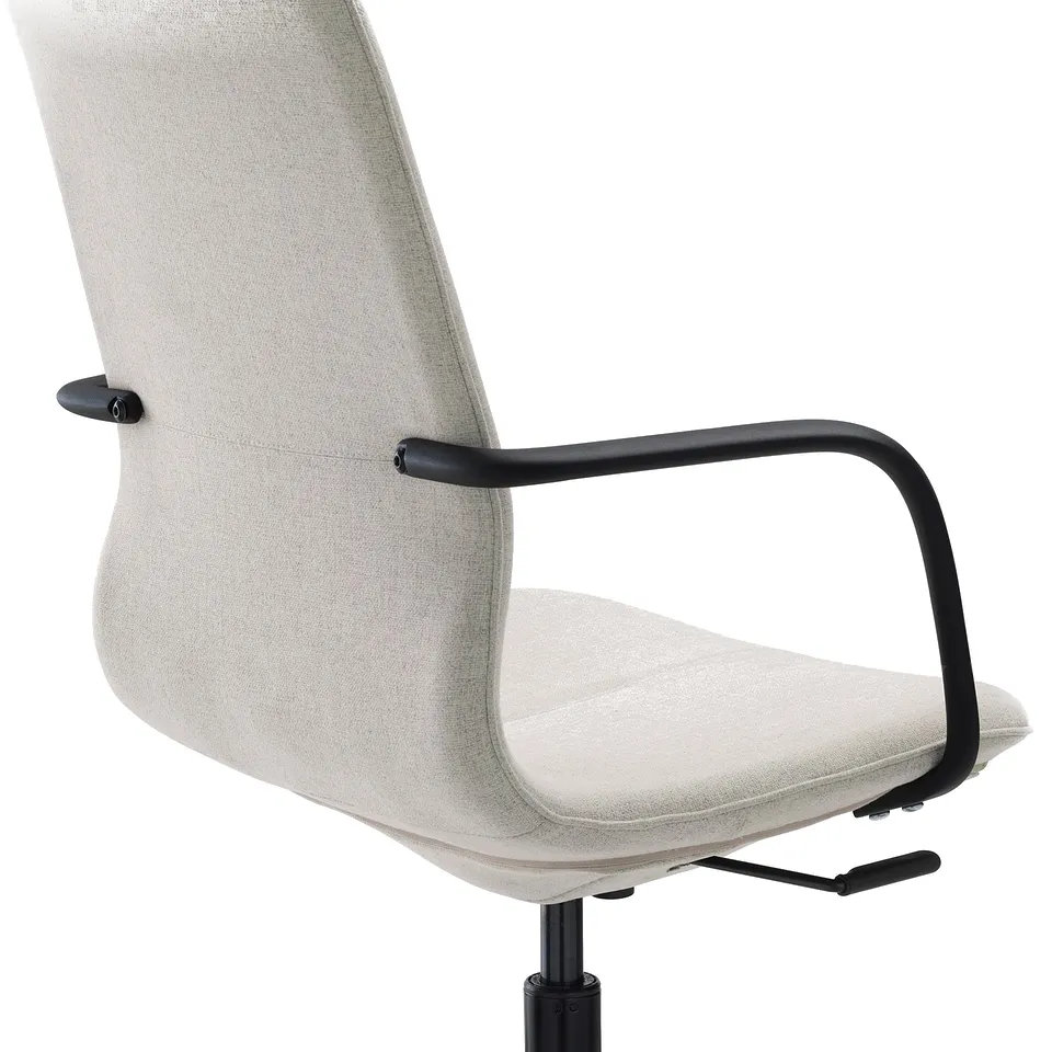 Office chairs armrest and tilt function. Adjustable height for comfort.
