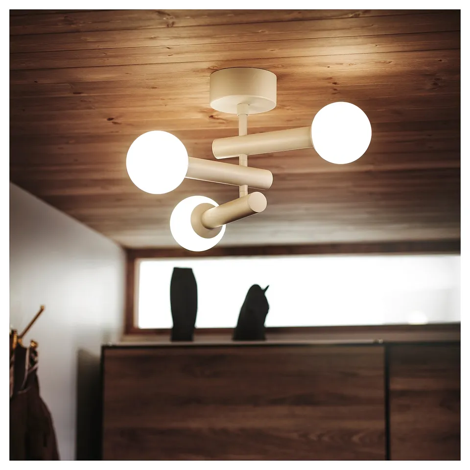KRANBALK Ceiling lamp, beige