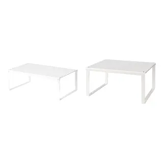 VARIERA set: shelf insert + shelf insert, white, 45.5x29x16 cm