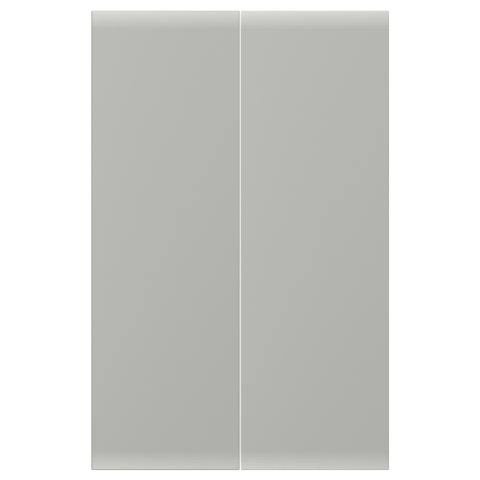 part: HAVSTORP 2-p door f corner base cabinet set