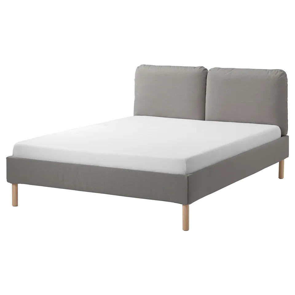 part: SAGESUND upholstered bed frame