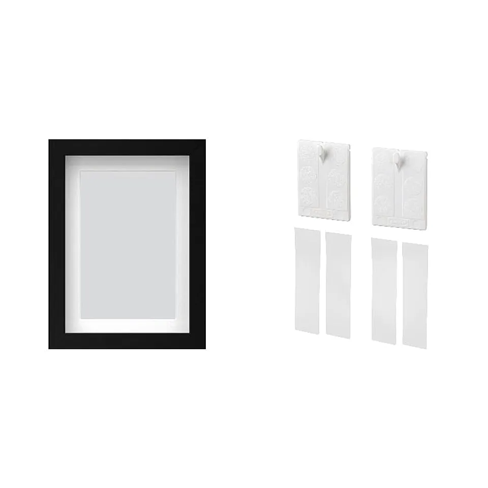 frame + adhesive hook ×2, photo 1