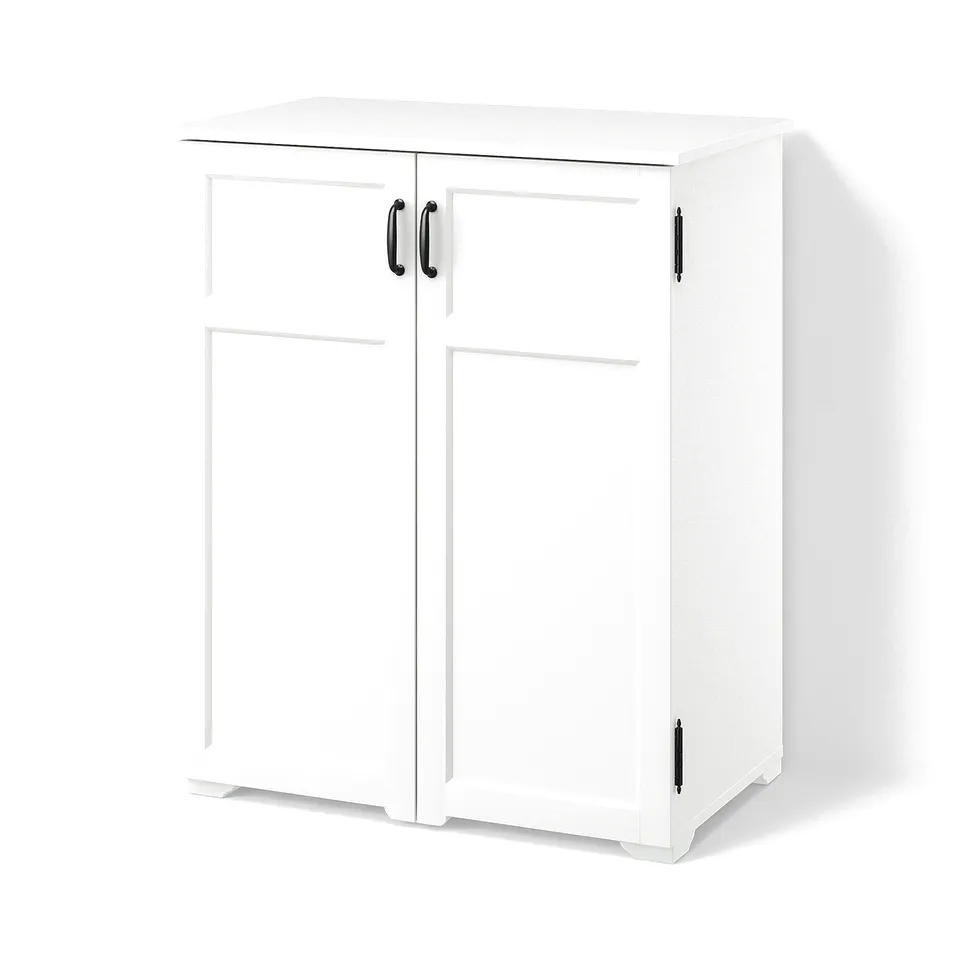 GREÅKER Cabinet with drawers, white, 84x101 cm