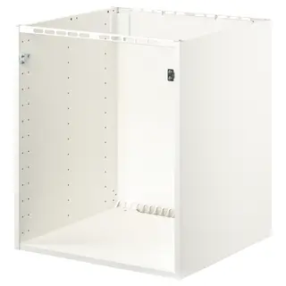 METOD base cb f built-in appliances/sink, white, Width 60.0 x Height 70.0 cm