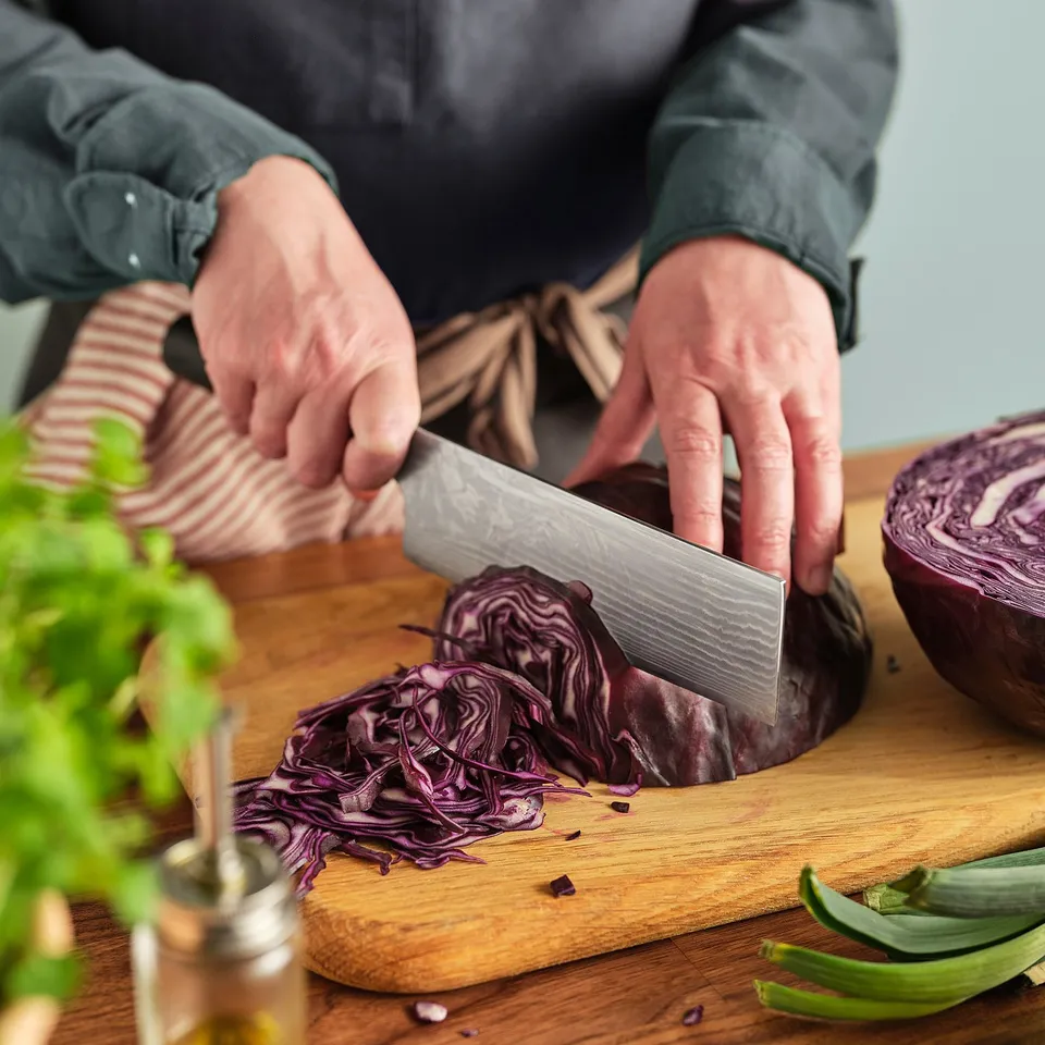 part: FJÄLLRÖDING nakiri knife