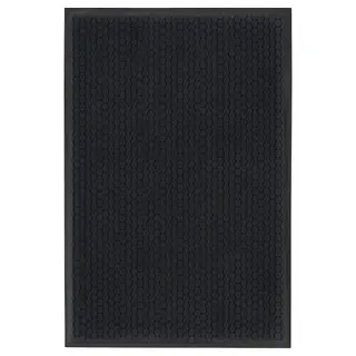 VATTENVERK door mat, indoor, dark grey, 60x90 cm