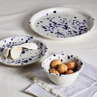 SILVERSIDA bowl/plate /side plate, 3 pieces set