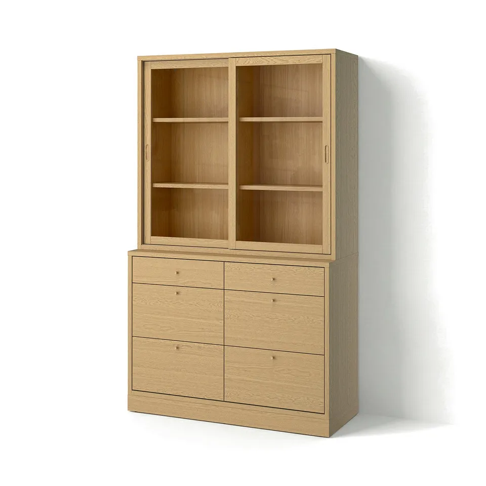 TONSTAD: light wood, 6-drawer cabinet, sliding door. Simple, classic design.