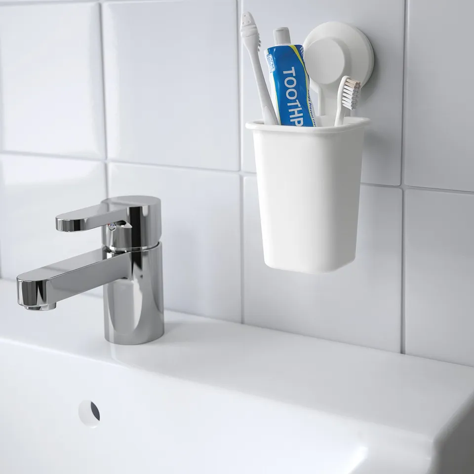 part: TISKEN toothbrush holder with suction cup