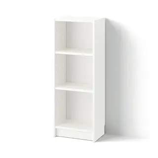 BILLY bookcase, white, 40x28x106 cm
