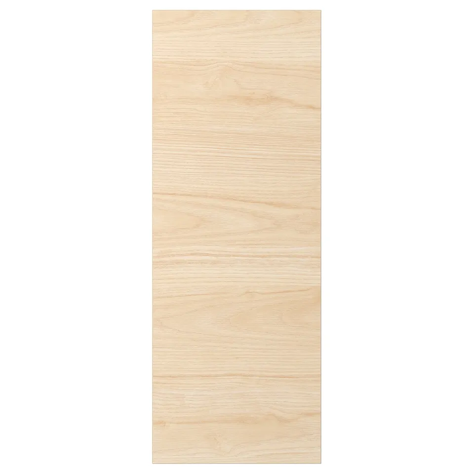 ASKERSUND door, light ash wood pattern, rectangular, melamine and particleboard.