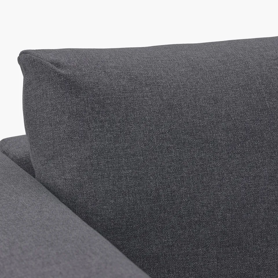 VIMLE 4-seat sofa with chaise longue, Gunnared medium grey