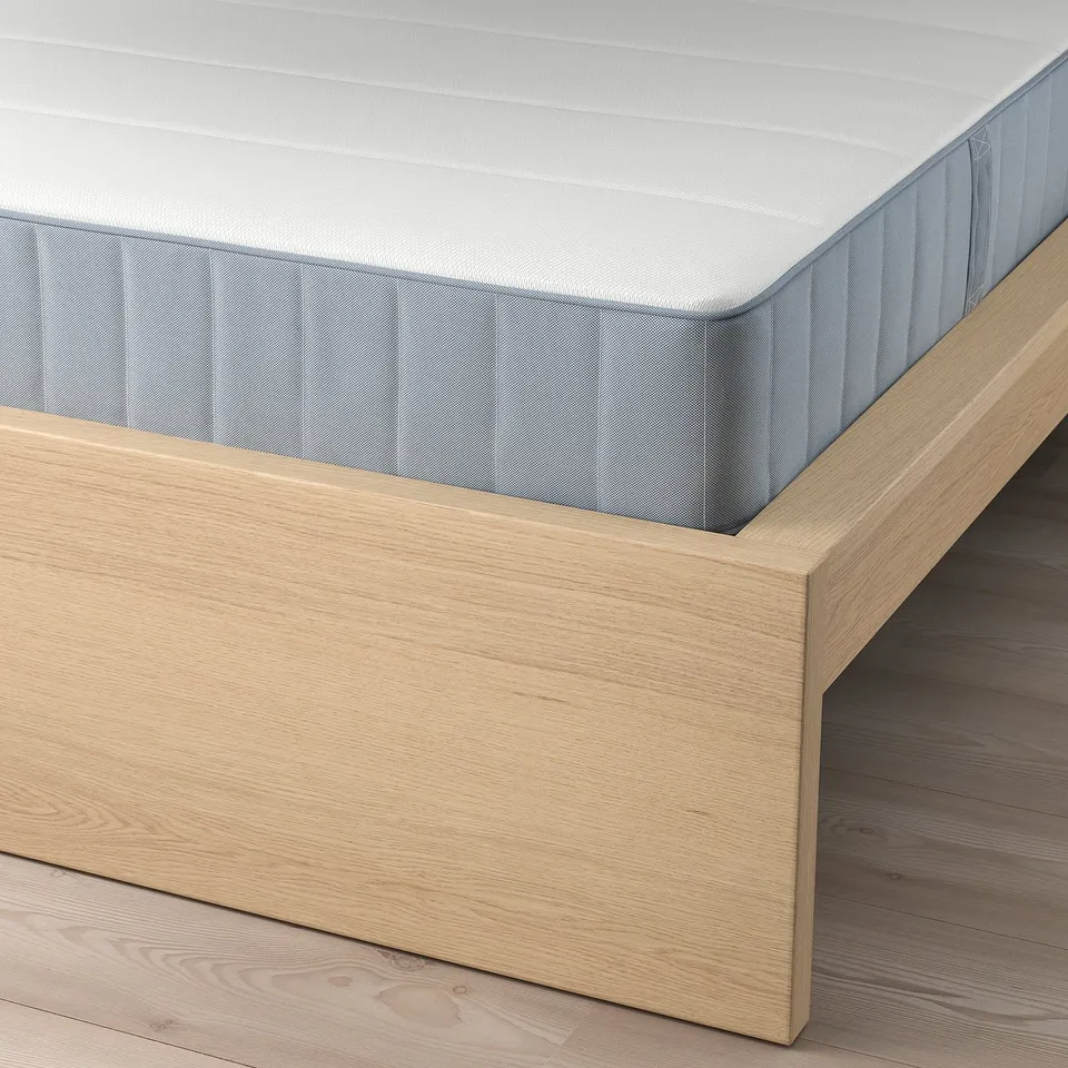part: MALM bed frame with mattress